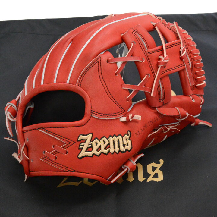 楽天市場】ジームス Zeems 硬式グラブ ユースモデル 内野手用 ZEEMS型 