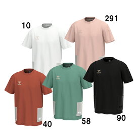 hummel(ヒュンメル) HMP ウーブンミックスTシャツ Tシャツ 23SP (HAP4178)