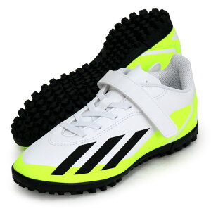 adidas(アディダス) エックス クレイジーファスト.4 H&L TF J ジュニア サッカートレーニングシューズ X 23FW (IE1592)