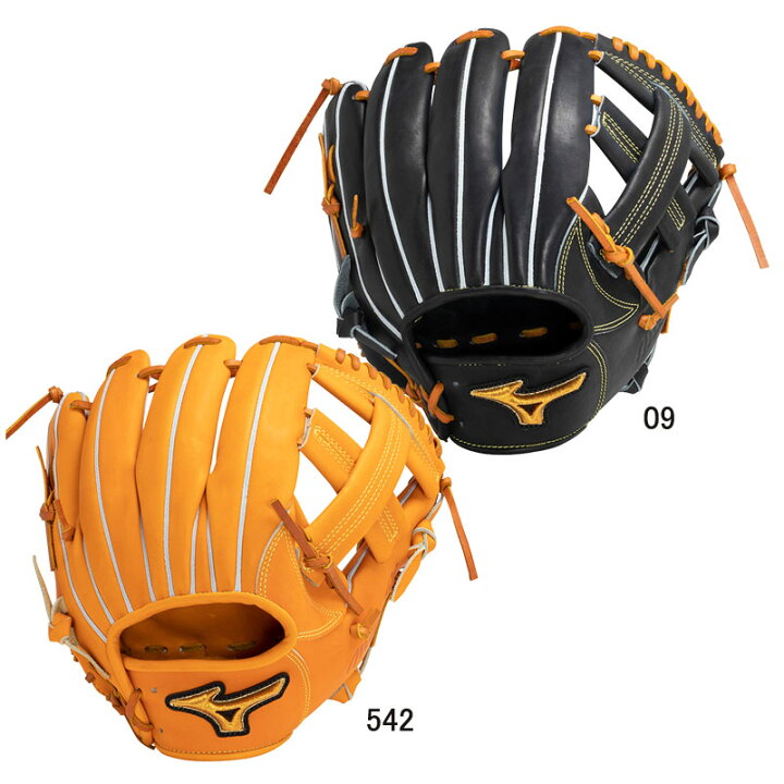 楽天市場】ミズノ MIZUNO 硬式用ミズノプロ小指2本入れ仕様 内野手用2 