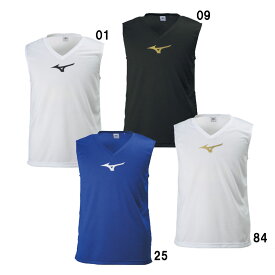ミズノ MIZUNO インナーシャツ(Vネック) ユニセックス サッカー ノースリーブ インナーシャツ 24SS(P2MAB050)