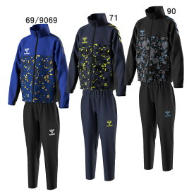 ヒュンメル hummel ジュニア プリアモーレウィンドブレーカー上下セット JR サッカー ウェア ウィンドブレーカーシャツ・パンツ (HJW2087/P)