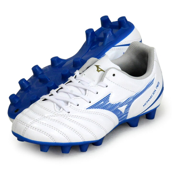 MIZUNO ミズノ モナルシーダ NEO Ⅲ PRO ジュニア(ホワイト×グリーン) P1GB252037 サッカー スパイク・シューズ -サッカー ショップ【SWS】 【2,000円OFFクーポン発行中】 ミズノ MIZUNO ジュニア サッカー スパイク シューズ モナルシーダネオ3 PRO Jr P1GB252037