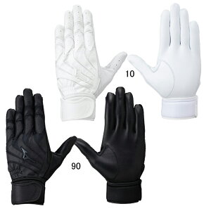 ミズノ MIZUNO ミズノプロ モーションアークUF 高校野球ルール対応モデル 両手用 野球 限定 手袋 バッティンググローブ バッテ 25SS(1EJEH260)