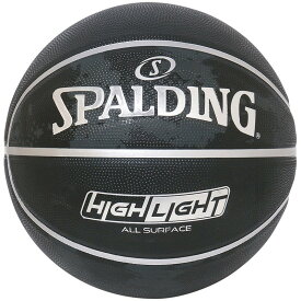 spalding(スポルディング)ハイライト シルバー 7バスケット競技ボール7号(85096j)