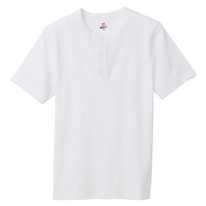 �w�C���Y hanesBEEFY RIB HENLEY NECK T-SHIRT UNDERWEAR MENS�E�F�A(�����Y)(HM1-T103)