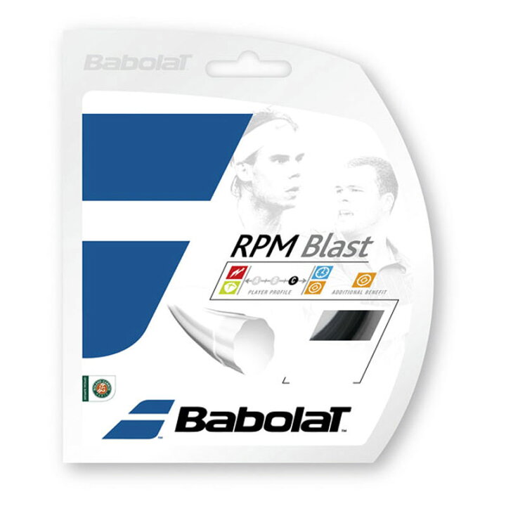 楽天市場】BABOLAT(バボラ)RPMブラスト 120/125/130テニス 硬式ガット 