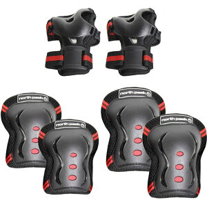 north peak(ノースピーク)ジュニアプロテクターセットスノーボード ウェアその他1(np2450-bk)