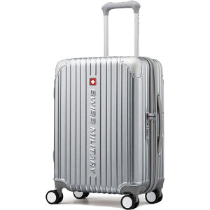 SWISS MILITARY(XCX~^[)CYGNUS X[cP[X 55cm Vo[JWA L[P[X(sma820silv)