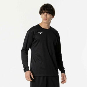ミズノ MIZUNOBasicプラクティスシャツ 長袖バレーボール ウエア プラクティスシャツ/練習着(V2MAB532)