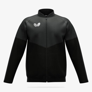 BUTTERFLY(バタフライ)ウィルバー・TRジャケット卓球ウェアトレーニングシャツ47250