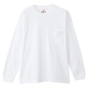 �w�C���Y hanesL/S POCKET T-SHIRTBEEFY-T�E�F�A(�����Y)(H5196)
