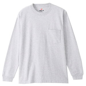 �w�C���Y hanesL/S POCKET T-SHIRTBEEFY-T�E�F�A(�����Y)(H5196)