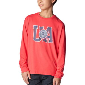 UNDER ARMOUR A_[A[}[UA PERFORMANCE COTTON VARSITY LOGO LONG SLEEVE T-SHIRT}`X|[c OTVcJR6007827-989