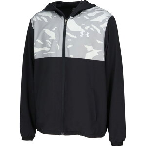 UNDER ARMOUR A_[A[}[UA WOVEN FULL-ZIP HOODED JACKET싅\tg{[ g[jOVcY6007975-035