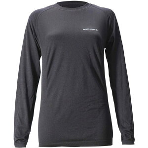 north peak ノースピークインナーシャツ 長袖 レディース スノーボード スキースノーボード アンダーウェア(np8074-bk)
