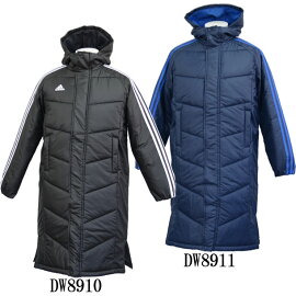 83KIDSESSパデッドロングコート【adidas】アディダスJRジュニアサッカー中綿ベンチコート18FW(FVW50)