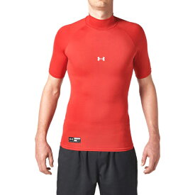 UAヒートギアアーマー コンプレッション ショートスリーブ モック(ベースボール/MEN)【UNDER ARMOUR】アンダーアーマー(1358642)