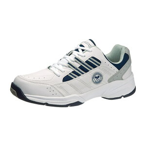 アサヒシューズ Asahiウィンブルドン 052 ホワイト/ネイビー(KF74403)