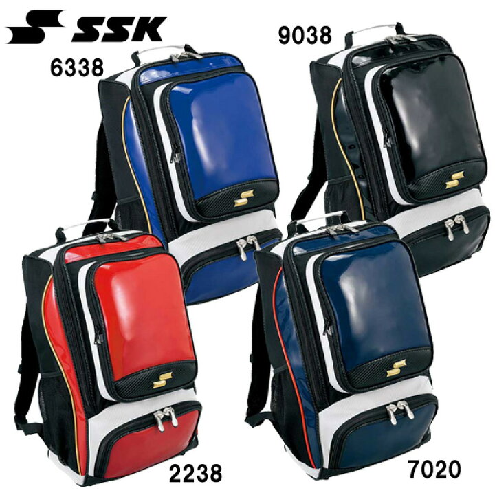 楽天市場】エスエスケイ SSK エナメルバッグパック バッグ 野球用品 