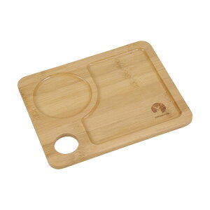 CAPTAIN STAG(キャプテンスタッグ)TAKE-WARE サムズアップマルチトレー20cmトレッキング キャンプ用品 食器 フォーク スプーン(UP2656)