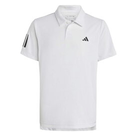 adidas(アディダス) K TENNIS CLUB 3ストライプス ポロシャツ 硬式テニス ウェア シャツ EUI17