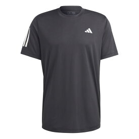 adidas(アディダス) M TENNIS CLUB 3ストライプス 半袖Tシャツ 硬式テニス ウェア Tシャツ MLE72