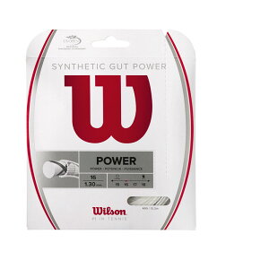 WILSON(EB\)SYNTHETIC GUT POWER16dejXXgOXdejXXgOXWRZ945100