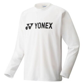 ユニ ロングスリーブTシャツ【Yonex】ヨネックステニス長袖Tシャツ(16158-011)