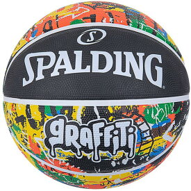 グラフィティ レインボー SZ7【spalding】スポルディングバスケット競技ボール7ゴ(84372z)