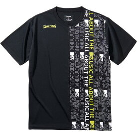 バレーボールTシャツ MTVオールアバウト【spalding】スポルディングバレー 半袖Tシャツ(smt211810-1000)