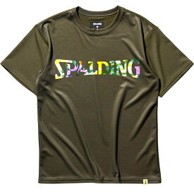 spalding(スポルディング)ジュニア Tシャツ スパイラルダイロゴバスケットTシャツ J(sjt22166-3900)