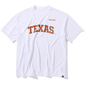 spalding(スポルディング)Tシャツ テキサス レタードバスケット 半袖Tシャツ(smt23044tx-2000)