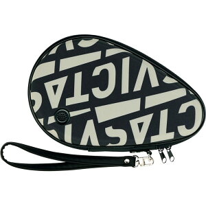 victas(ヴィクタス)プリンテッドラウンドラケットケース卓球ケース(672111-1000)