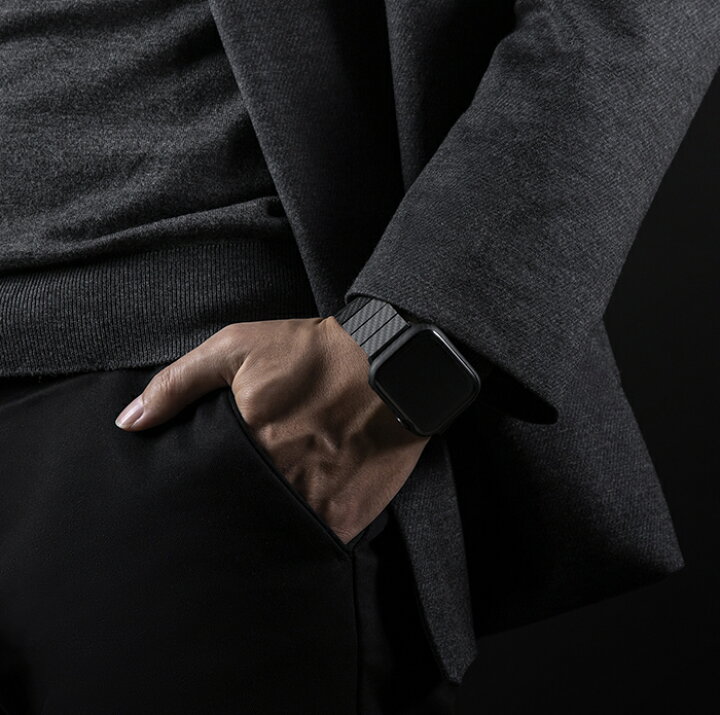 楽天市場】＼楽天1位!／【磁気カーボン製バンド】Apple Watch バンド 