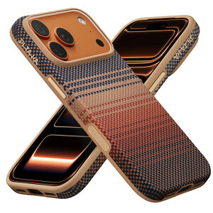 iPhone 17 Pro �P�[�X iPhone 17 Pro Max �P�[�X �V�^ iPhone �P�[�X �ČRMIL�K�i �o���p�[ �J�o�[ PITAKA MagSafe ���C�����X�[�d �ی� �A���~�h�@�� �J�[�{�� Aramid UltraGuard Case �R�p�O���[�h�ی�P�[�X