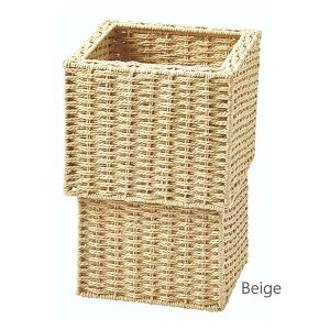 [y] [Beige] y[p[_Xg{bNX S~ ݔ CH-411BG ǂY WASTE BASKET S~  p^ oXPbg _XgBOX S~ {bNX [P[X