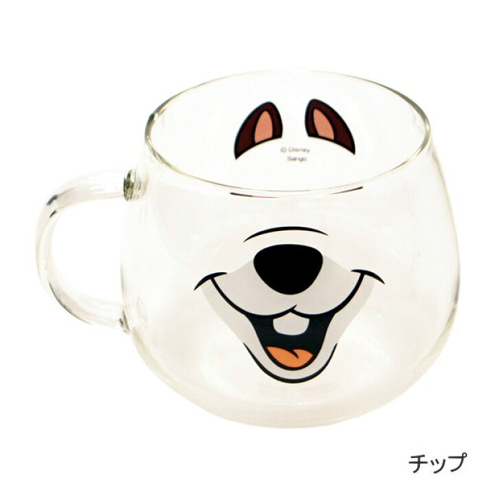 楽天市場 即出荷 チップ マグカップ かわいい ディズニー 耐熱ガラスマウスマグ 3273 03 三郷陶器 マグ 耐熱ガラス カップ コップ おしゃれ キャラクター Disney 電子レンジ対応 軽量 顔 チップとデール ギフト ネコポス便不可 あす楽対応 Pitch