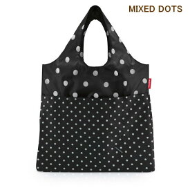 [即出荷] [MIXED DOTS] エコバッグ 折りたたみ コンパクト おしゃれ MINI MAXI SHOPPER PLUS 39-2791-01 reisenthel レディース メンズ 男女兼用 ショッピングバッグ お買い物バッグ 買い物バッグ 軽量 サブバッグ レジ袋 手さげ 手提げ 【クロネコゆうパケット便送料無料】