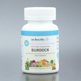 エクレクティック バードック 90粒 正規品 Eclectic Institute Inc.　Burdock 牛蒡 ごぼう茶 より手軽 ハーブ サプリメント