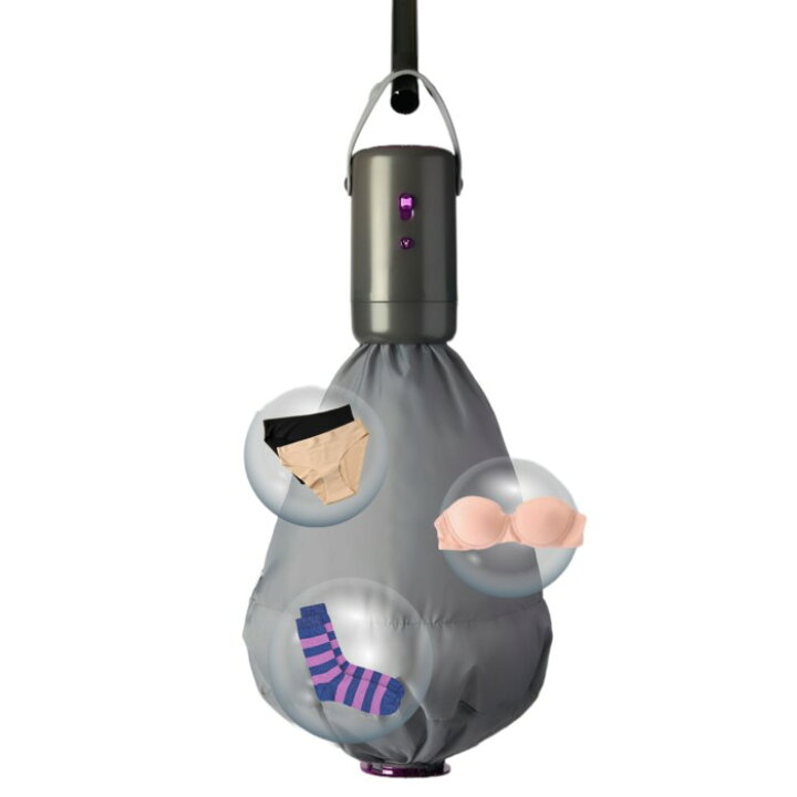 楽天市場】ポータブル多機能ミニ乾燥機 UV除菌 軽量 衣類乾燥袋 小物 