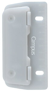 キャンパス 穴あけパンチ 2穴 グレー 持ち運べる コクヨ 2穴バインダーと一緒に持ち運べるパンチ Campus PN-C2M KOKUYO