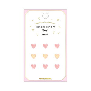 V[ ChamCham Seal HEART 224997 J~IWp kamiojapan