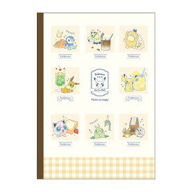 ポイント UP 期間限定 B5 クロスノート ポケモン Pokemon HAPPY TEA TIME ！ 303879 カミオジャパン kamiojapan ◎