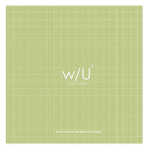 付箋 スクエア ピスタチオグリーン w/U watashi no sobani シリーズ WU-FSTN-S-G ナカバヤシ Nakabayashi