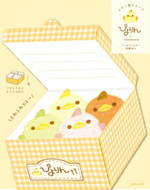 レターセット 数量限定 ××廃番 イロイロぴよりん ミニギフトレター ぴよりん LT679 古川紙工 FURUKAWASHIKO