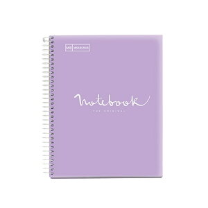 リングノート A5 5mm方眼罫 120枚 エモーションズ ラベンダー 46104 イワコーグローバル MIQUEL-RIUS