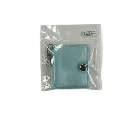 クリア シール手帳 キーホルダータイプ シール帳 シール交換 KH BL 399007719 ルシア LUSIA