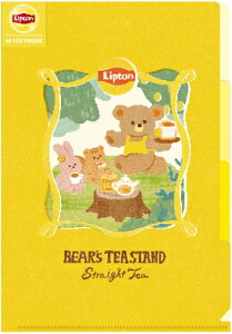Ð쎆H ʌ vg BEAR'S TEA STAND NAt@C A5 3|Pbg Xg[geB[ Lipton QE122 FURUKAWASHIKO