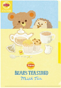 Ð쎆H ʌ vg BEAR'S TEA STAND NAt@C A5 3|Pbg ~NeB[ Lipton QE125 FURUKAWASHIKO